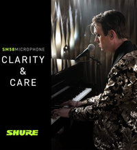 Shure SM58S Vocal XLR Microphone (With On/Off Switch) Black