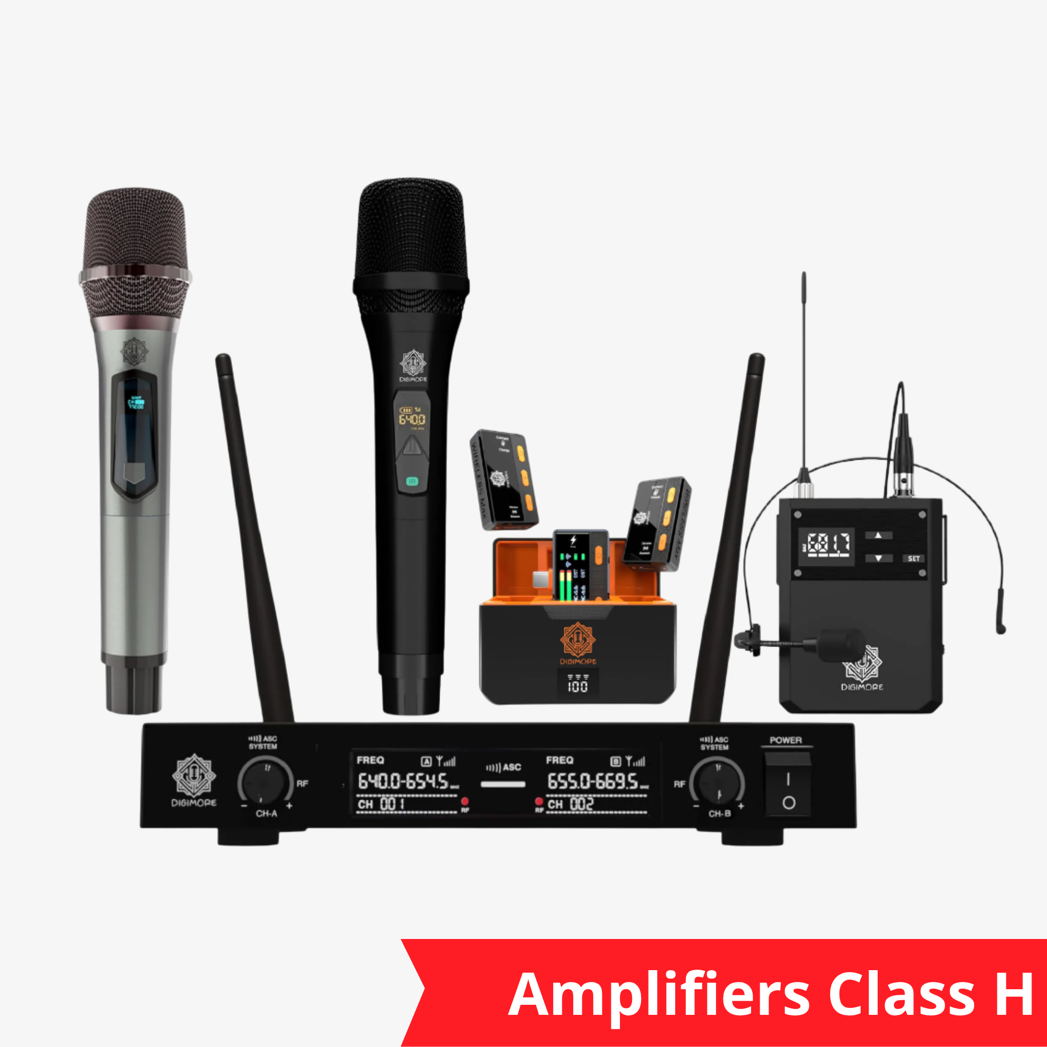 UHF Wireless Mics